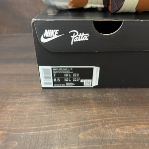 Nike Air Max 1 Patta Waves Monarch (without Bracelet) Size 7 (Pre-Owned)