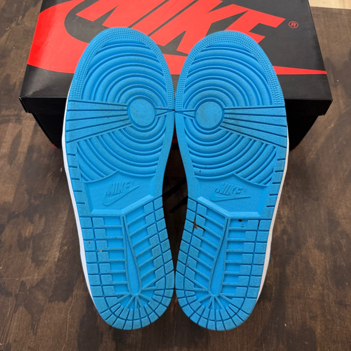 Jordan 1 Retro Low OG Black Dark Powder Blue - Image 6