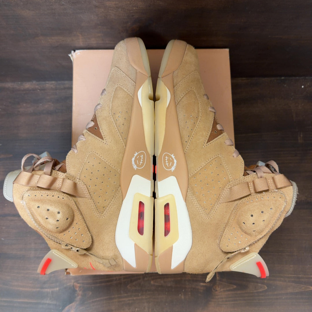 Jordan 6 Retro Travis Scott British Khaki - Image 7