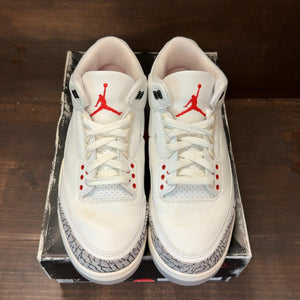 Jordan 3 Retro White Cement Reimagined Size 9 (Pre-Owned) - tag
