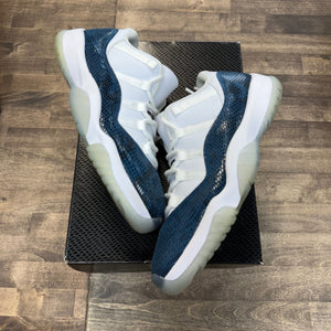 Jordan 11 Retro Low Snake Navy (2019) - Image 1