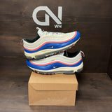 Nike Air Max 97 White Game Royal Pink Gaze Size 11 (Pre-Owned) - Image 1