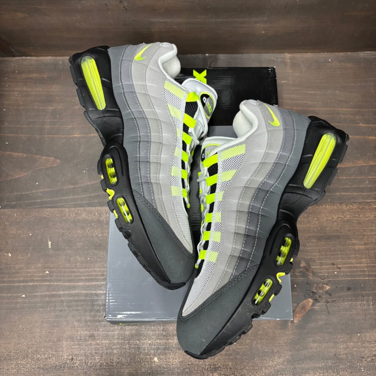 Nike Air Max 95 OG Big Bubble Neon (2025/2026) Size 13 (Pre-Owned) - back
