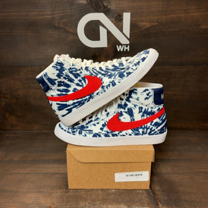 Nike Blazer Mid 77 Vintage Tie Dye Size 12 (Pre-Owned) - Image 1