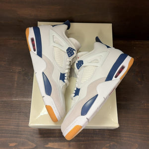Jordan 4 Retro SB Navy Size 12 (Pre-Owned) - back