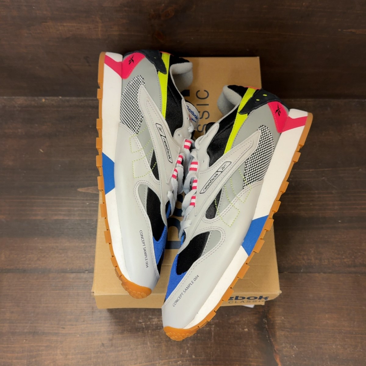 Reebok Classic Leather ATI 90s Grey Size 10 (Pre-Owned) - back