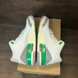 Jordan 3 Retro Lucky Green (Women's) Size 9W (Pre-Owned) - Image 6