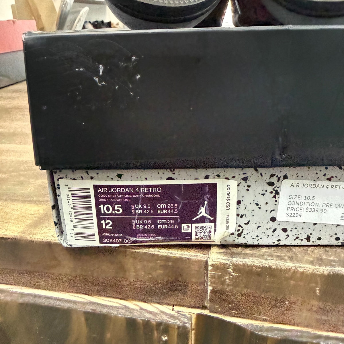 Jordan 4 Retro Cool Grey (2019) - Image 6