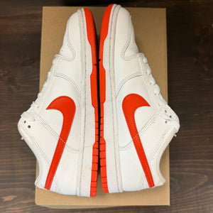 Nike Dunk Low Retro White Picante Red Size 7.5 (Pre-Owned) - Image 6