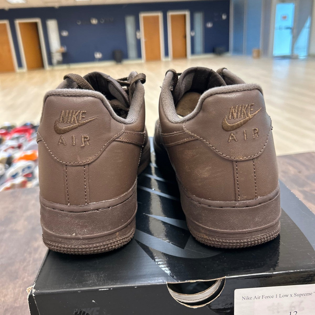 Nike Air Force 1 Low Supreme Baroque Brown - Image 4