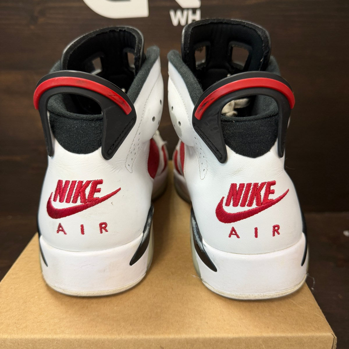 Jordan 6 Retro Carmine (2021) Size 11 (Pre-Owned) - Image 4