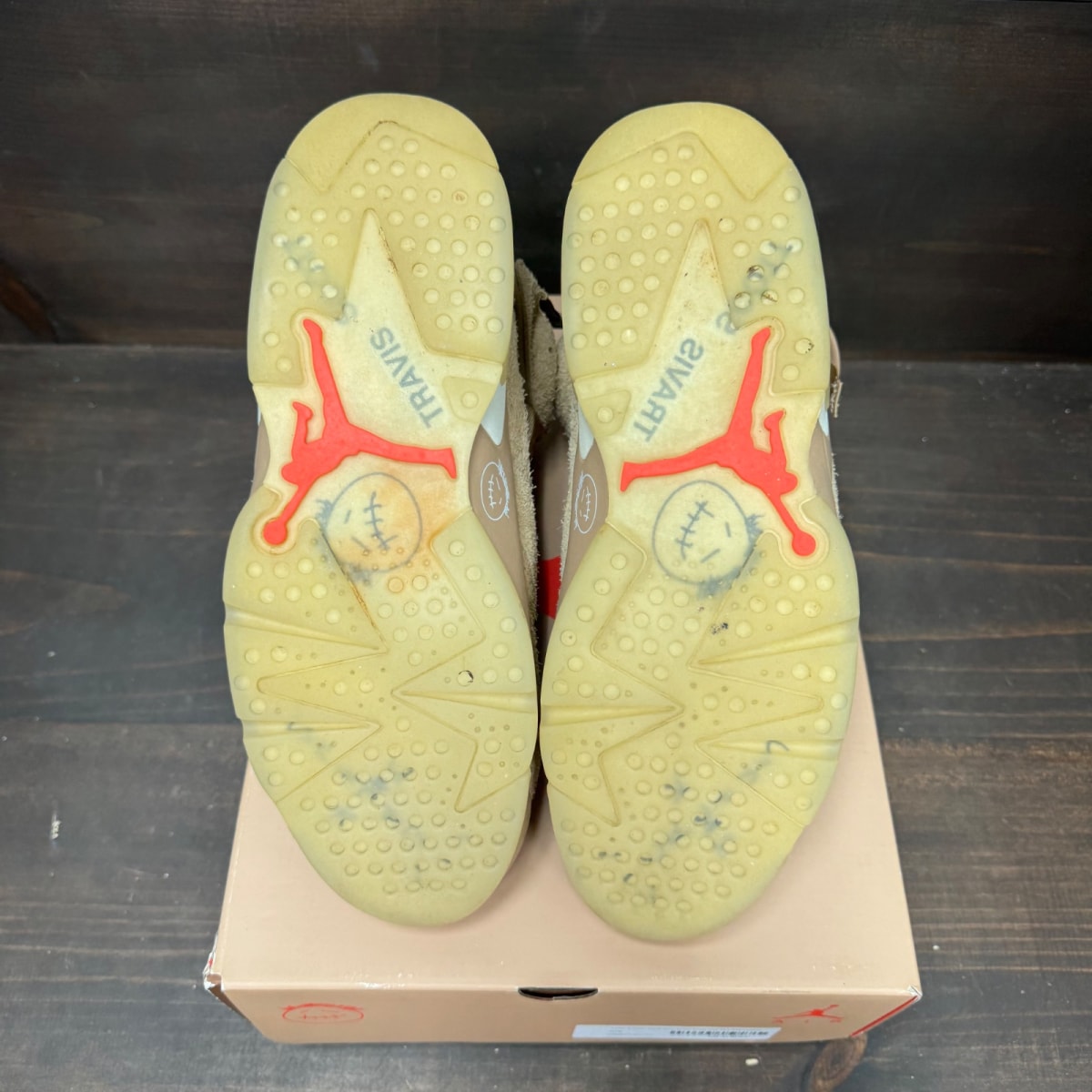 Jordan 6 Retro Travis Scott British Khaki - Image 6