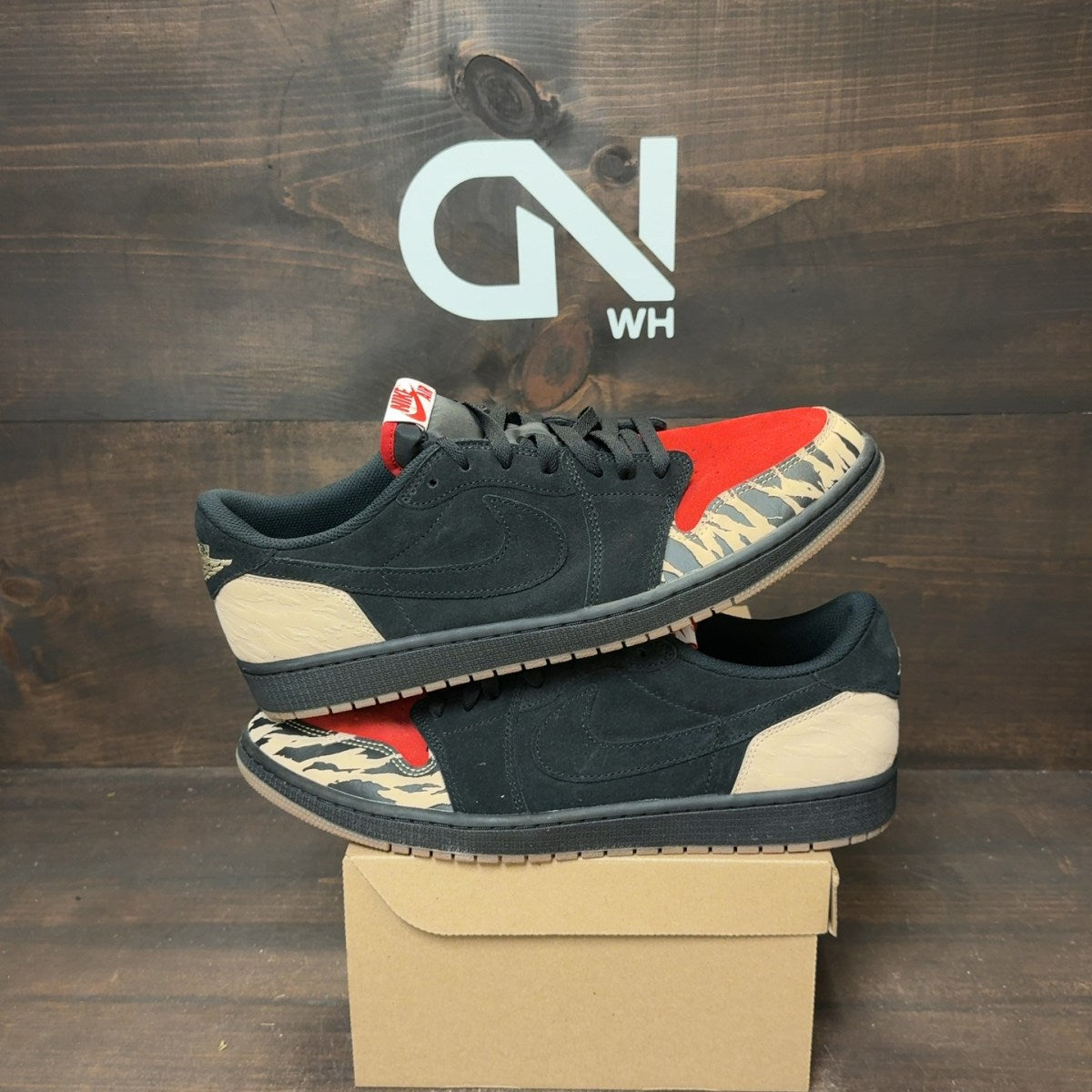 Jordan 1 Retro Low OG SP SoleFly Size 14 (Pre-Owned) - Image 1