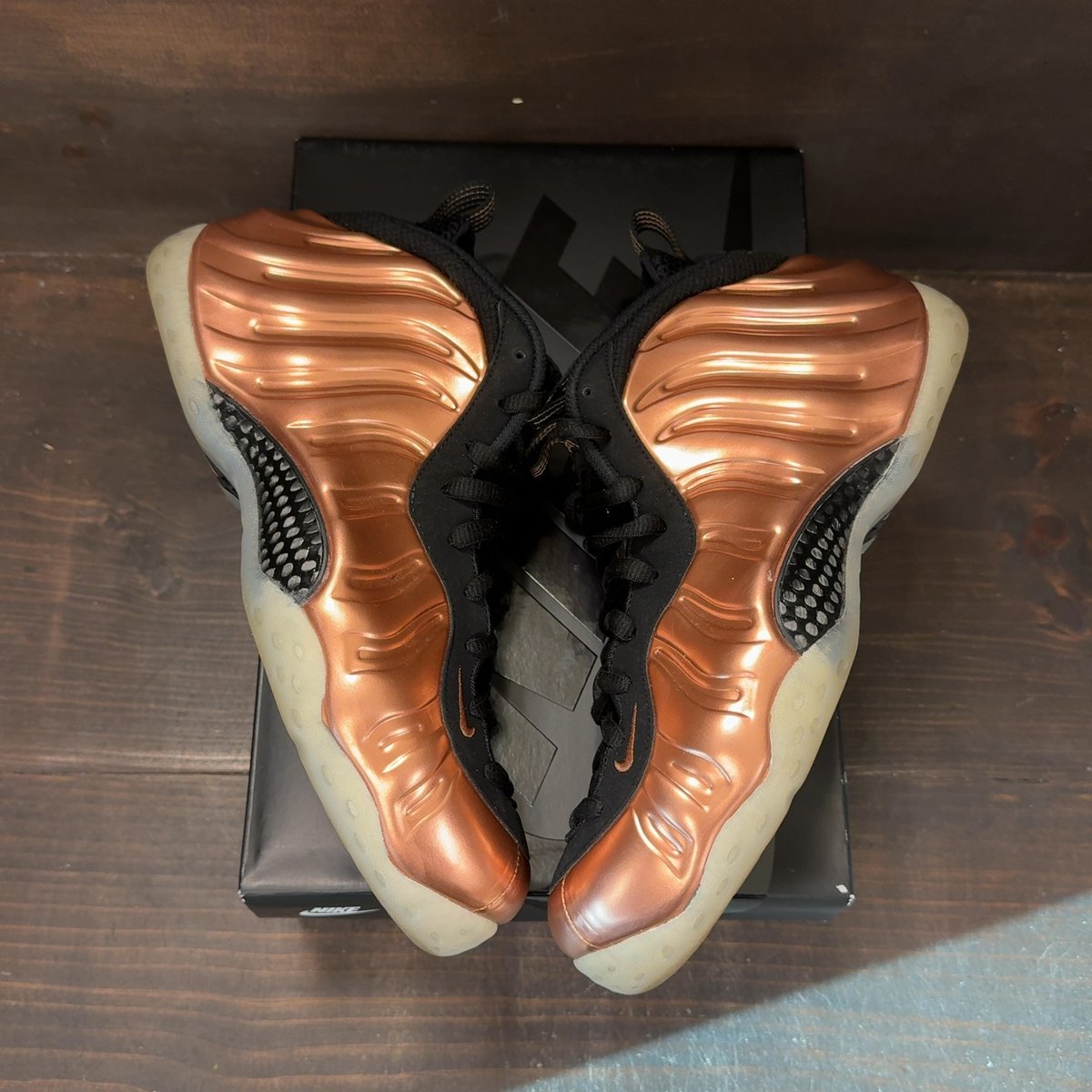 Nike Air Foamposite One Copper (2024) Size 9.5 (Pre-Owned) - back