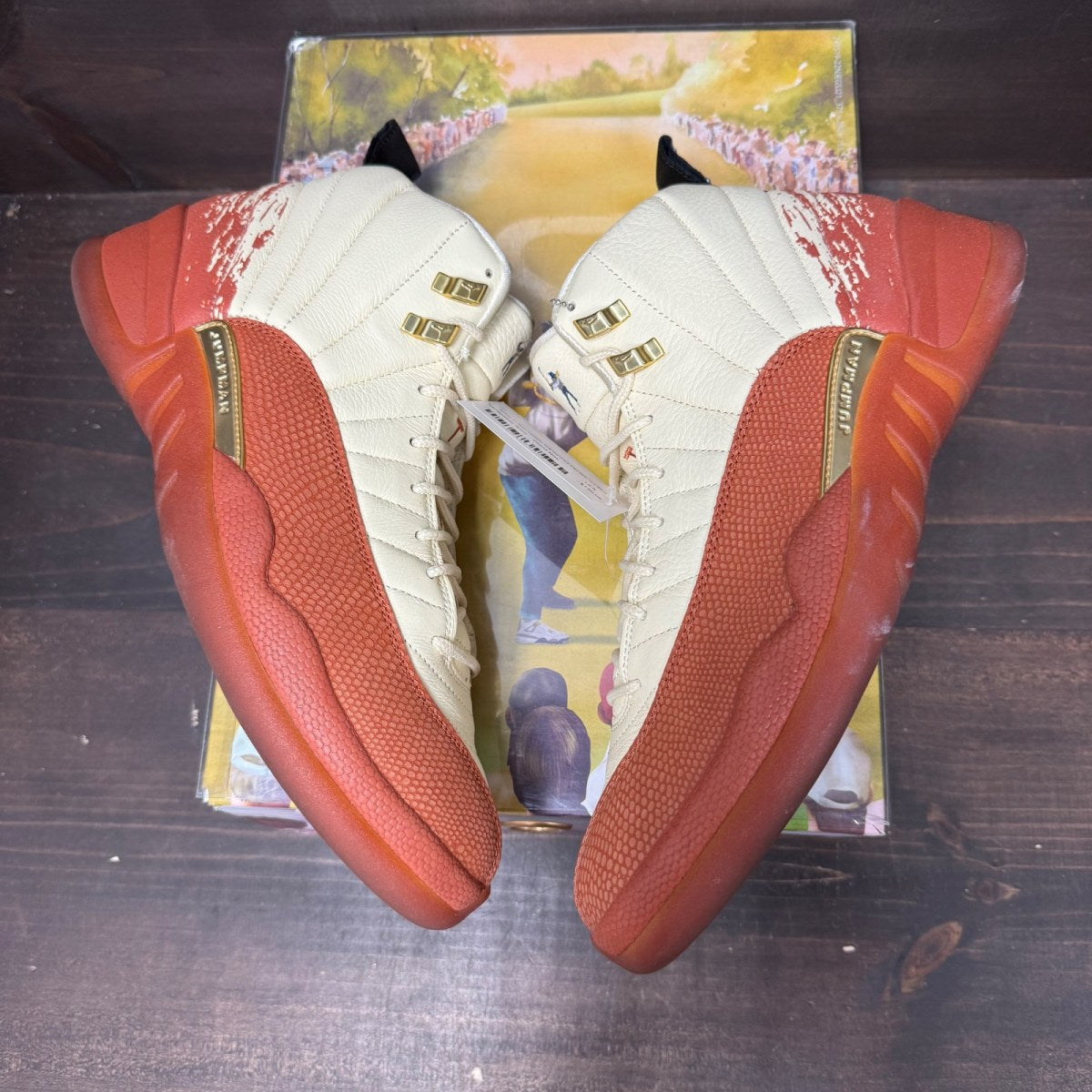 Jordan 12 Retro Eastside Golf Out of the Clay Size 12.5 (Pre-Owned)