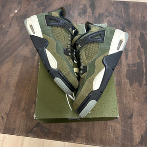 Jordan 4 Retro SE Craft Medium Olive (GS) - Image 1