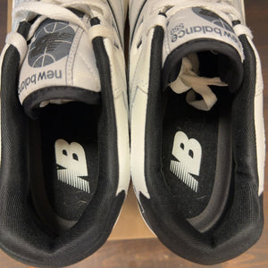 New Balance 550 White Black Size 10.5 (Pre-Owned) - Image 5