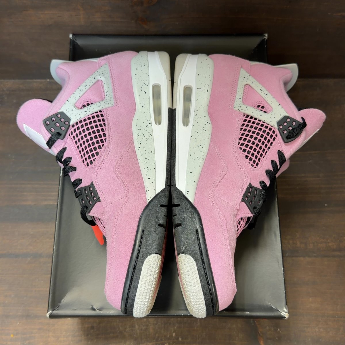 Jordan 4 Retro Orchid (Women's) Size 12W (Pre-Owned) - aux