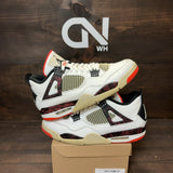 Jordan 4 Retro Flight Nostalgia Size 12 (Pre-Owned) - Image 1