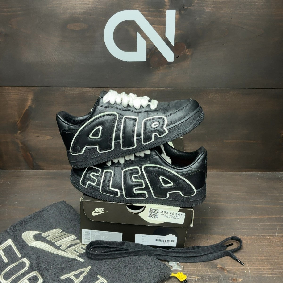 Nike Air Force 1 Low Cactus Plant Flea Market Black (2024) - Image 1