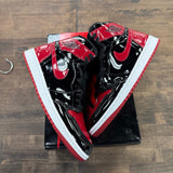 Jordan 1 Retro High OG Patent Bred - Image 1