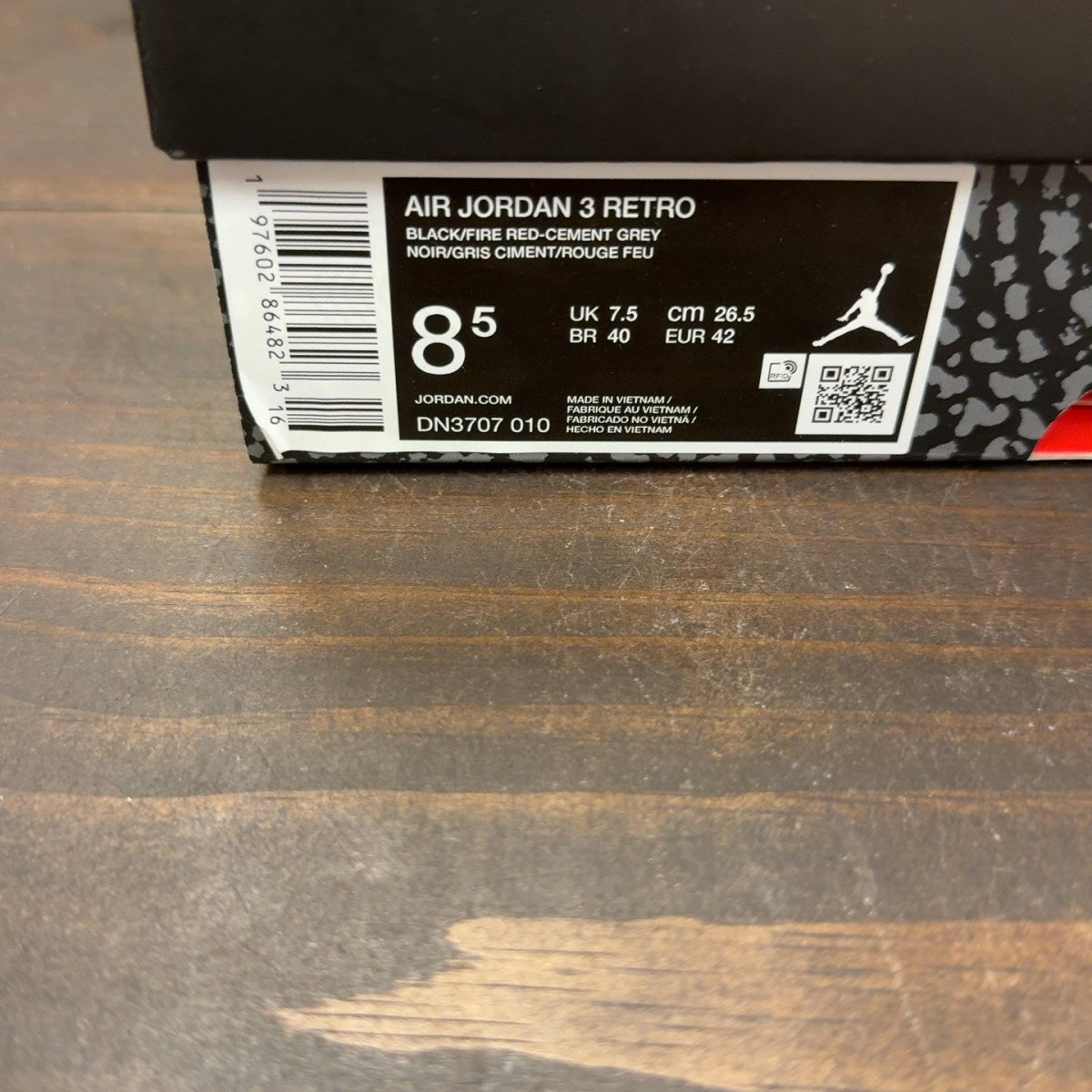 Jordan 3 Retro OG Black Cement (2024) - Image 9