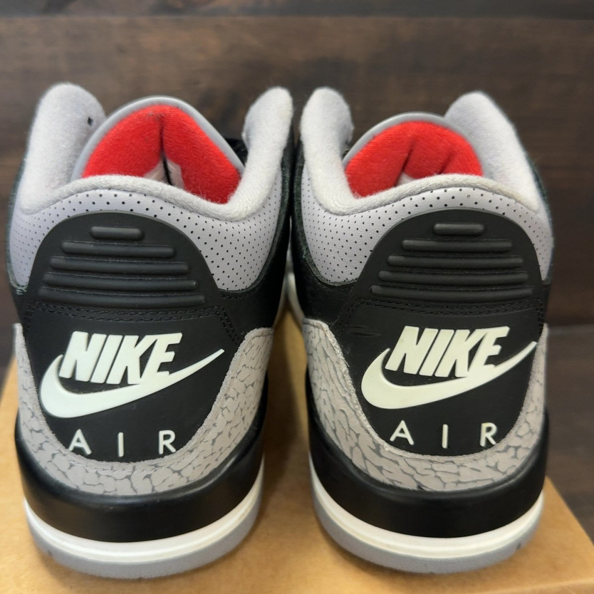 Jordan 3 Retro OG Black Cement (2024) Size 10.5 (Pre-Owned) - Image 5