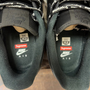 Nike Air Force 1 Low Supreme Black Size 11.5 (Pre-Owned)