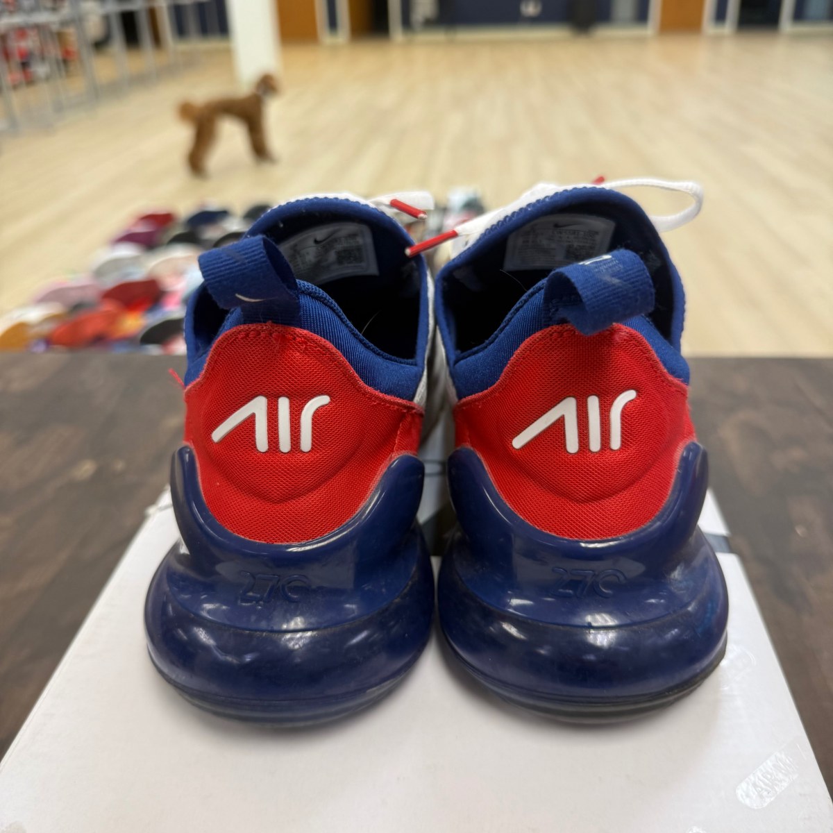 Nike Air Max 270 USA Blue Air Bubble - Image 3