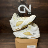 Jordan 5 Retro Metallic White (2015) Size 9 (Pre-Owned) - Image 1