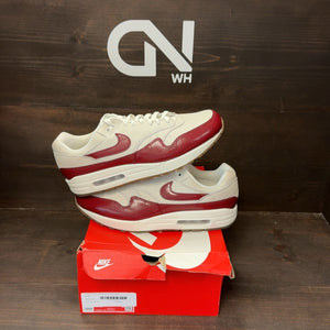 Nike Air Max 1 LX Team Red (Women's) Size 12.5W (Pre-Owned) - Image 1