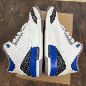 Jordan 3 Retro Racer Blue Size 9 (Pre-Owned) - Image 4