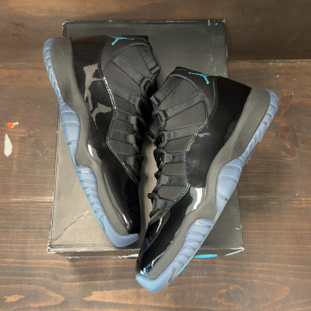 Jordan 11 Retro Gamma Blue (2025) Size 11.5 (Pre-Owned) - back