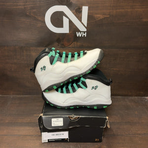 Jordan 10 Retro Verde (GS) Size 7Y (Pre-Owned) - Image 1