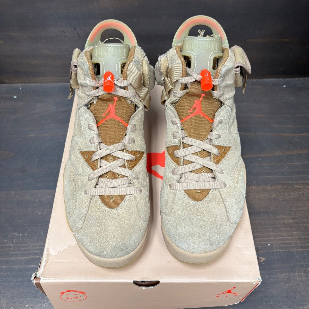 Jordan 6 Retro Travis Scott British Khaki - Image 3