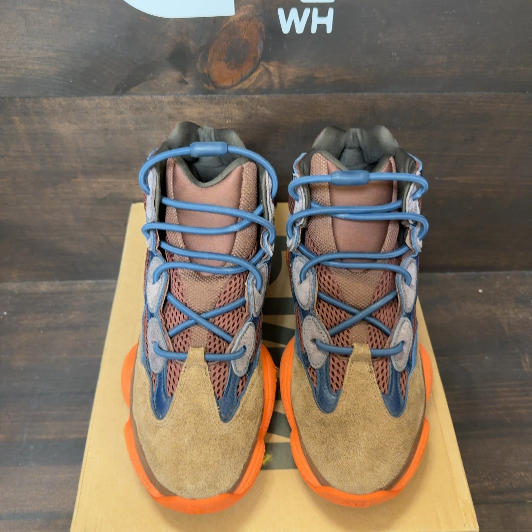 adidas Yeezy 500 High Tactile Orange Size 9.5 (Pre-Owned)