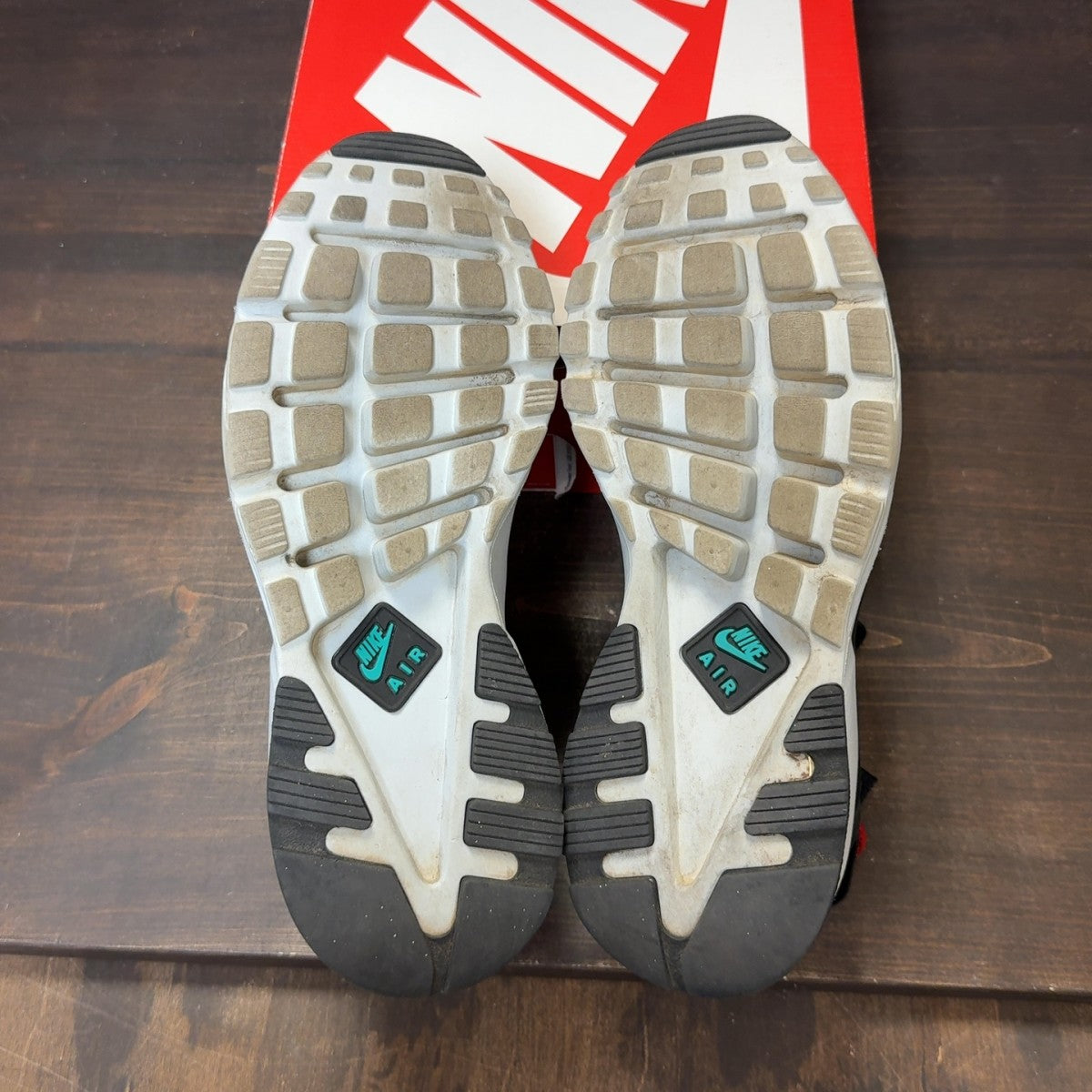 Nike Air Huarache Run Ultra Habanero Red White-White-Black Size 9.5 (Pre-Owned) - Image 7