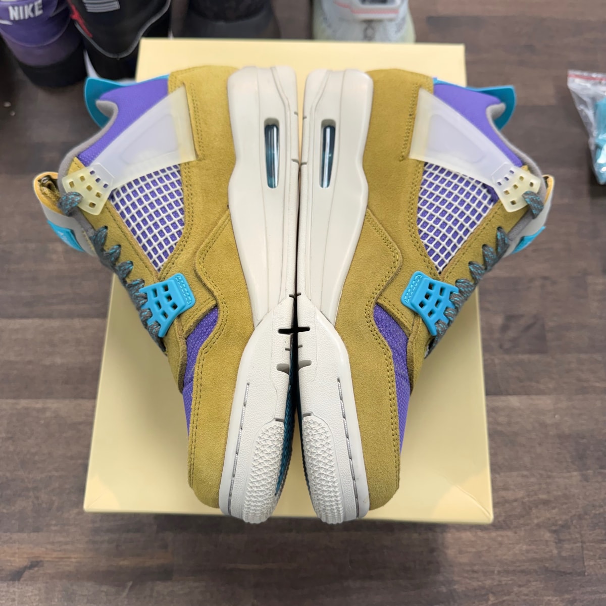 Jordan 4 Retro SP 30th Anniversary Union Desert Moss Size 7.5 (Pre-Owned)