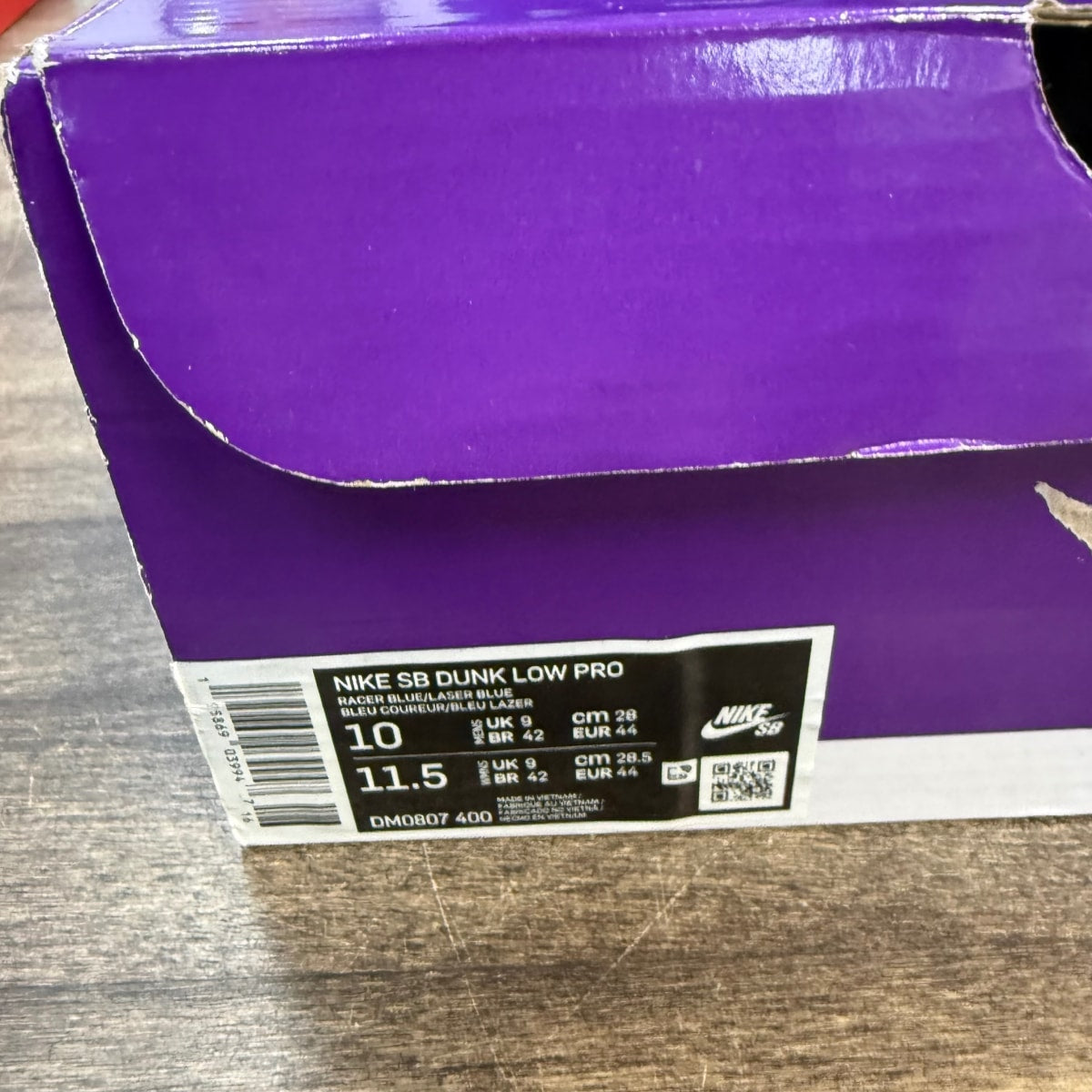 Nike SB Dunk Low Blue Raspberry - Image 6
