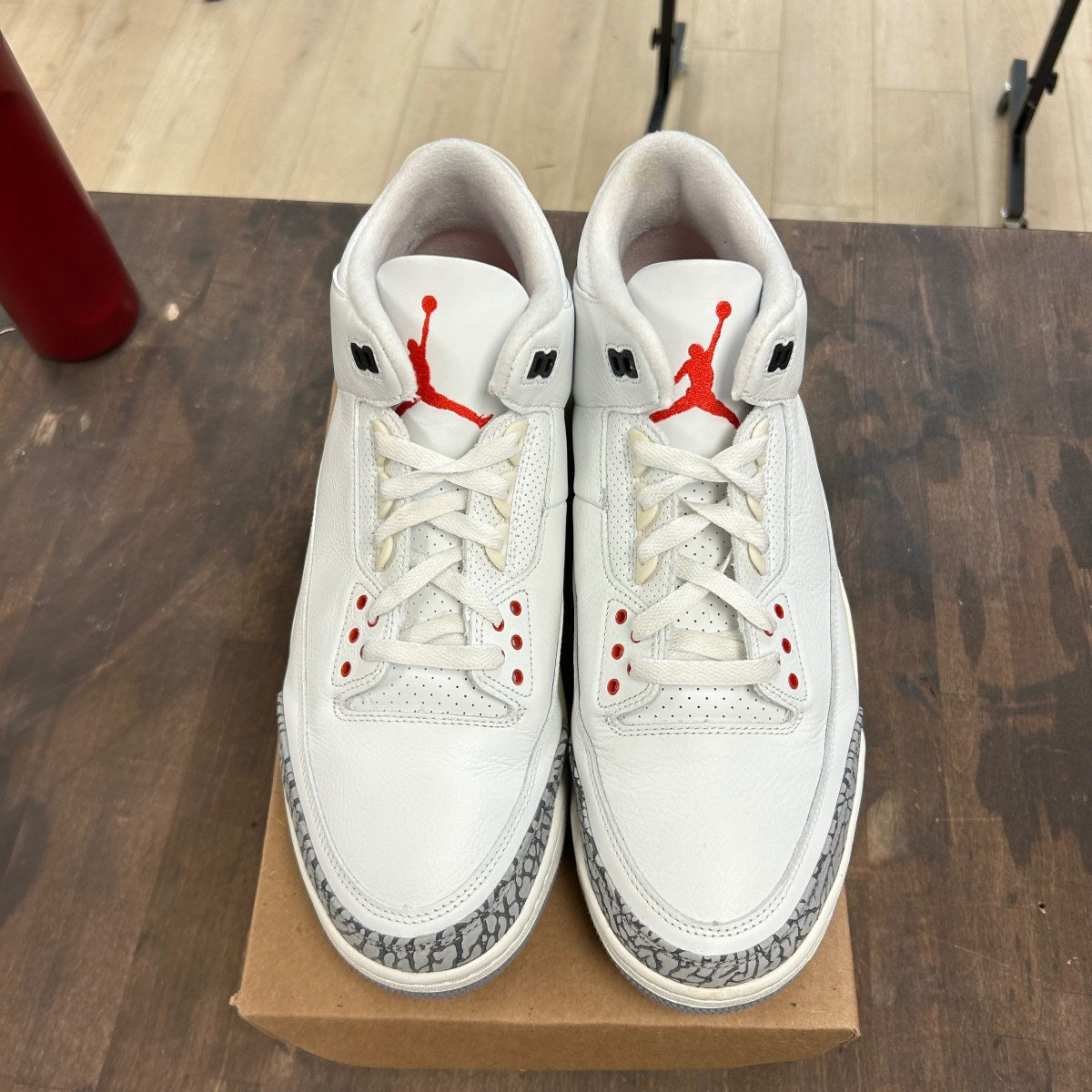 Jordan 3 Retro White Cement Reimagined Size 13 (Pre-Owned) - Image 2
