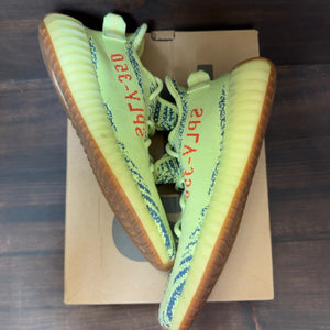 adidas Yeezy Boost 350 V2 Semi Frozen Yellow Size 7.5 (Pre-Owned)