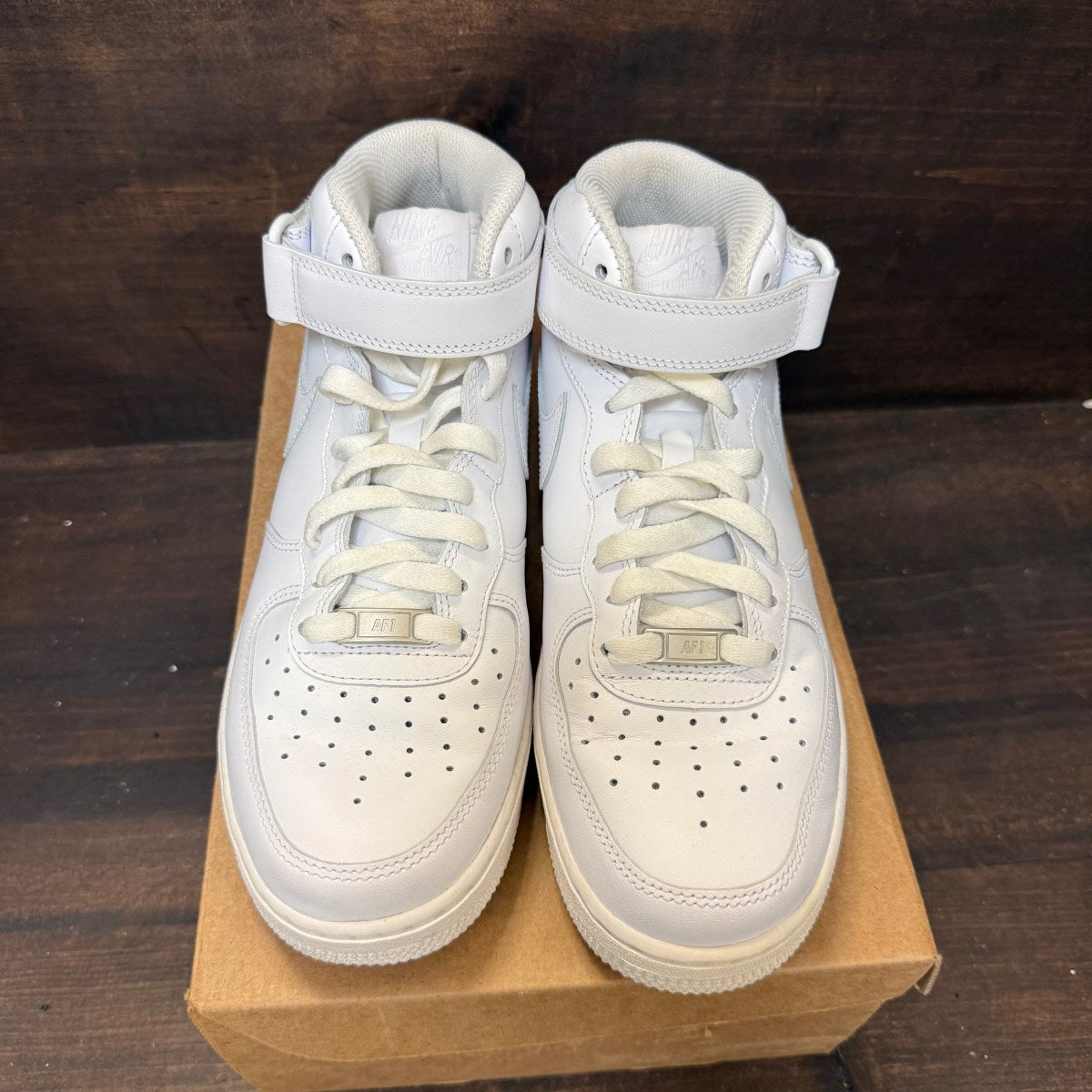Nike Air Force 1 Mid '07 White Size 8 (Pre-Owned) - Image 3