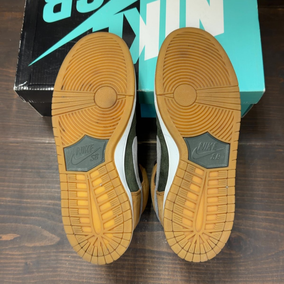 Nike SB Dunk High Homegrown Ale Brown Size 10.5 (Pre-Owned) - aux