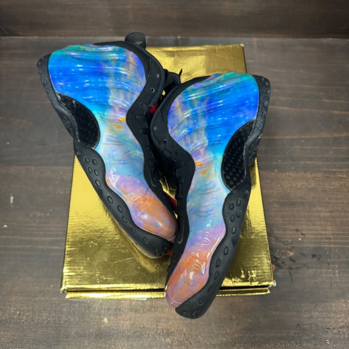 Nike Air Foamposite One Big Bang Size 8.5 (Pre-Owned) - back