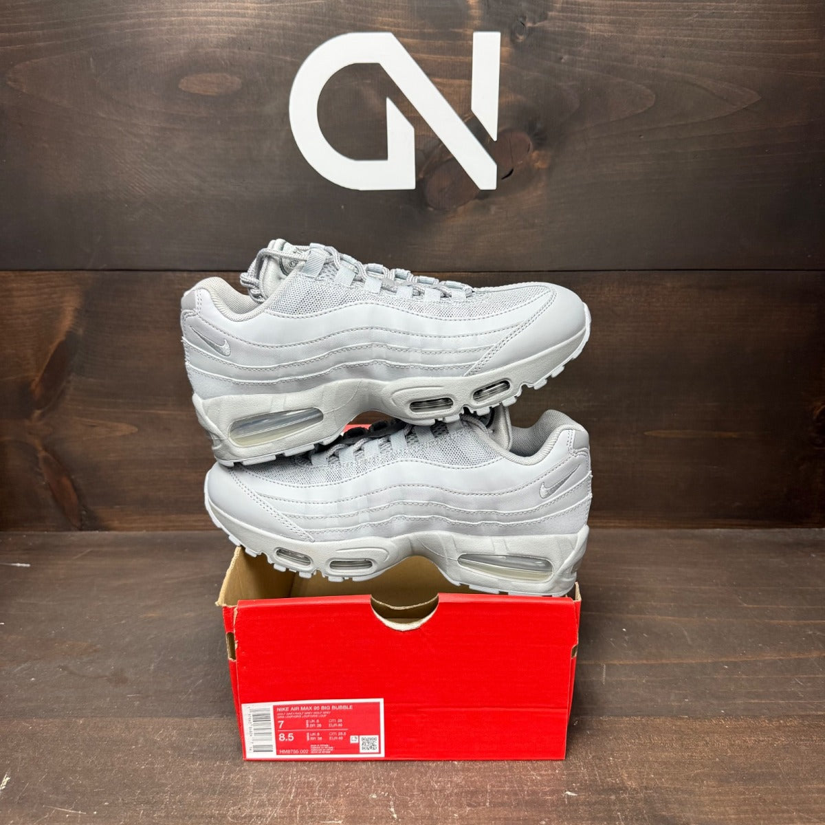 Nike Air Max 95 OG Big Bubble Wolf Grey - Image 1