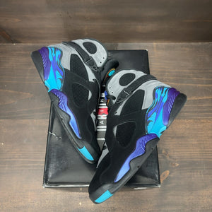 Jordan 8 Retro Aqua (2025) Size 10.5 (Pre-Owned)