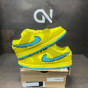 Nike SB Dunk Low Grateful Dead Bears Opti Yellow Size 10 (Pre-Owned) - front