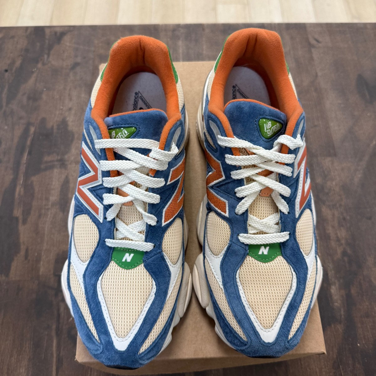 New Balance 9060 Blue Beige Size 10 (Pre-Owned) - Image 2
