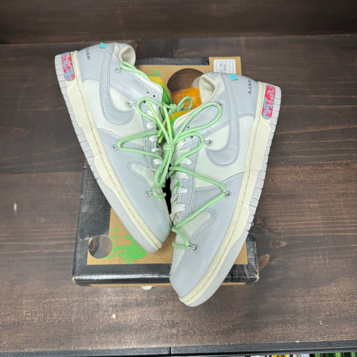 Nike Dunk Low Off-White Lot 7 Size 10.5 (Pre-Owned) - Image 2