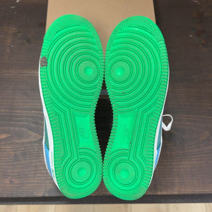 Nike Air Force 1 Low '07 Aquarius Blue Vapor Green Size 10.5 (Pre-Owned) - Image 8